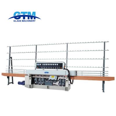 China Building Material Shops 9 Heads Glass Grinding Straight Line Sharpening Processing Edge Polishing Machine for sale