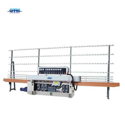 China Building Material Shops Made In China Quality Assurance 9 Axles Multifunctional Glass Miter Machine for sale