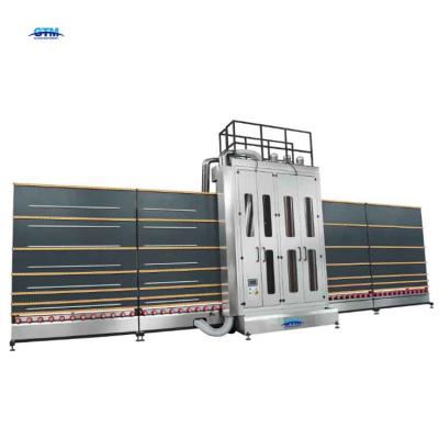 China Factory direct vertical building material stores glass washing and drying machine high quality glass cleaning machine for sale