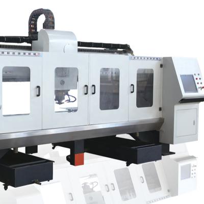 China Building Material Shops Automatic CNC Processing Center Working Glass Laser Engraving Machine for sale