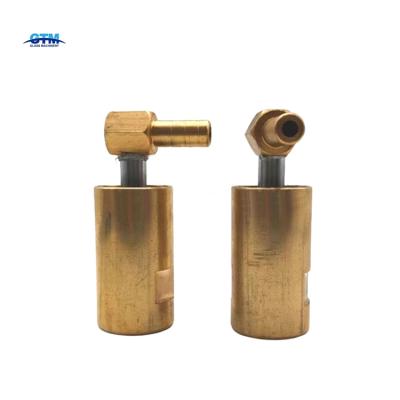 China Water Supply Fitting For Drill Rig Factory Wholesale Glass Turning Joint Brass Water Chuck Replacement For Drilling Machine for sale