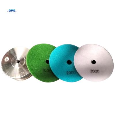 China Good Quality Diamond Polishing Pads Kit Polishing Machine Body Pad and Pad Holder for Polisher for sale