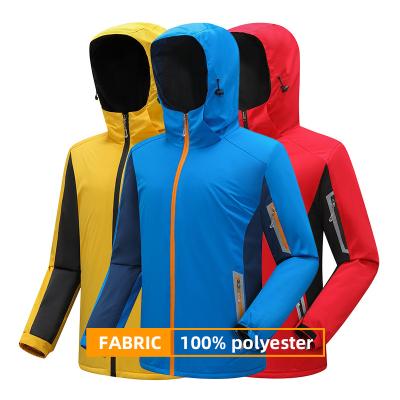 China Custom Breathable Hoodie Shell Jacket Men Clothing 3in1 Coat 3in1 Construction Work Waterproof Windproof Soft Casual Jackets Custom Made for sale