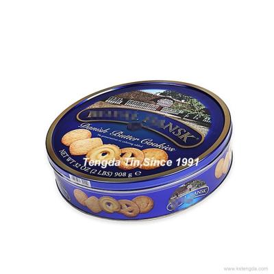 China DANISH Cake PLEASURES Butter Cookies Nice Gifting Tin, Box for sale