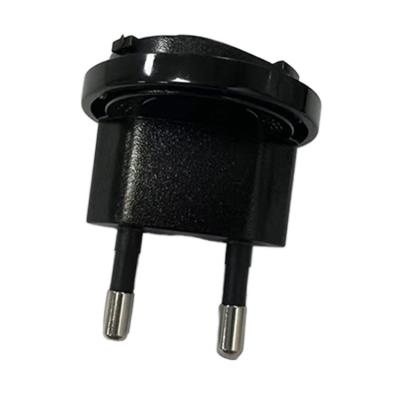 China Travel commercial wholesale adapter conversion European standard plug without cover for sale