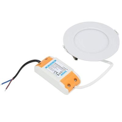 China Embeded 6W Milight FUT068 Round LED Downlight AC220V RGBW Dimmable LED Panel Light Compatible with Outdoor 2.4G/Mobile Wifi Control for sale