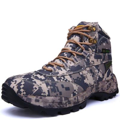 China Outdoor TPR Men Trekking Camouflage Color Boots 2019 Hike Shoes For Men for sale