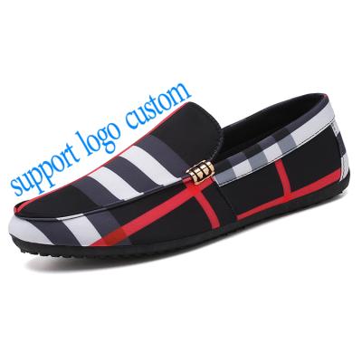 China Professional Canvas Penny Loafers Male Casual Shoes Men's Workout Shoes Factory Custom Lightweight Loafers Shoes for sale