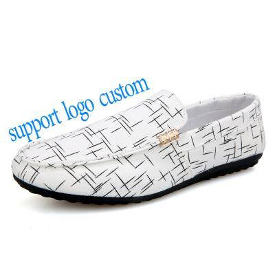 China Casual Tide Guy Peas Men Loafer Shoes Loafer Shoes Lightweight Custom Made Cloth Shoes Wild Social for sale