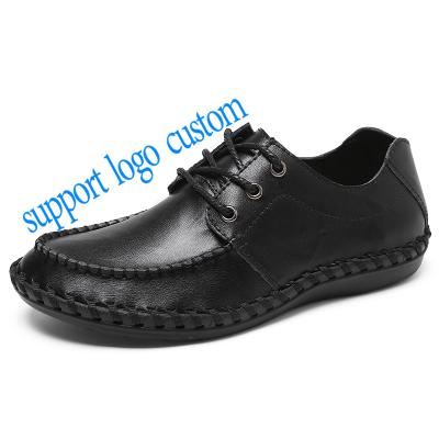 China Lightweight Custom Leather Shoes for Men High Quality Stylish Men's Office Handcrafted Leather Shoes for Men for sale