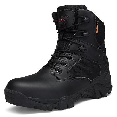 China New Hot Sale Anti-slippery Men's Boots Drop Zippers Combat Military Hunting For Men for sale