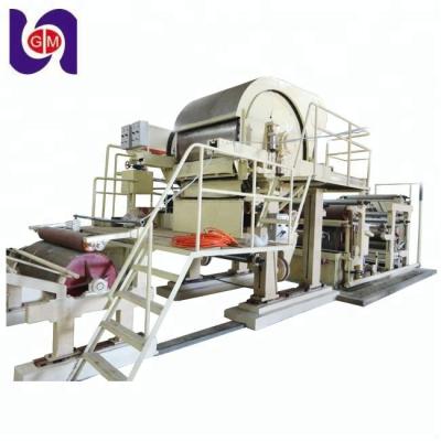 China Paper industry 1880mm 5-6 T/D toilet paper making machine small toilet paper toilet paper roll machine for sale