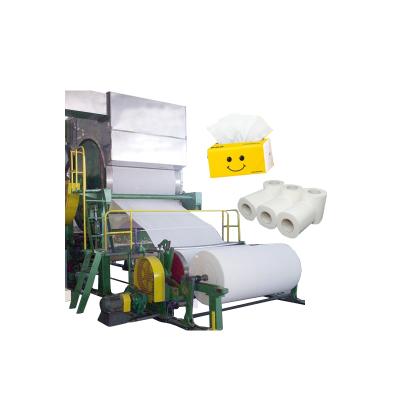 China Tissue Pape Toilet Paper Tissue Paper Making Machine Toilet Paper Making Machine for sale