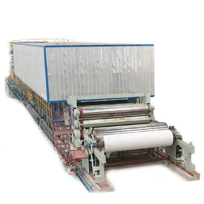 China 2400mm 20T/D A4 Paper Industry Paper Stationery Making Waste Paper Recycling Machine for sale