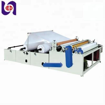 China Full Automatic Factory Kitchen Towel And Toilet Paper Tissue Paper Roll Making Rewinder Machinery for sale