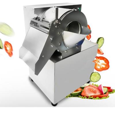 China Automatic Electric Potato Cutting Machine Slicer Hotels Vegetable Tomato Cube Cutter Machine for sale