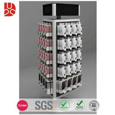 China Eco-friendly Multifunctional Retail Digital Product Display Case Acrylic Rotation for sale