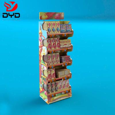 China Eco - Friendly Custom Supermarket Candy Or Acrylic Retail Snacks Display Cabinet for sale