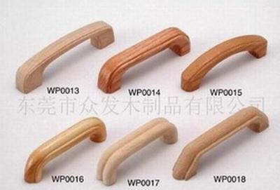 China Burlywood Strip Wooden Furniture Handles Antique Wooden Knobs Handles for sale