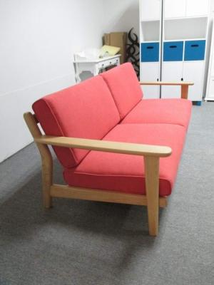 China Moderne festes Holz-Sofa-Möbel 1800 x 830 x 749 Millimeter-Aschsofa von zwei oder Dreisitzer zu verkaufen