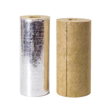 China Fire Protection Building Thermal Material Insulation Rock Wool Battery Roll Pipe Mineral Rockwool Tube For Insulation for sale