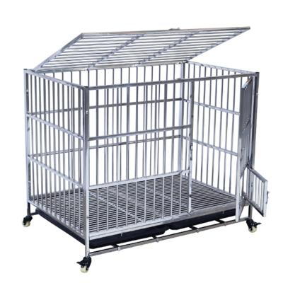 China Viable the most popular stainless steel bunk pet cage and multiplication of stainless steel pet cage in 2020 for sale