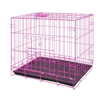 China Viable Wholesale Indoor And Outdoor Various Sizes Of High Quality Pet Wire Cage Dog Cage For Cheap Sale for sale