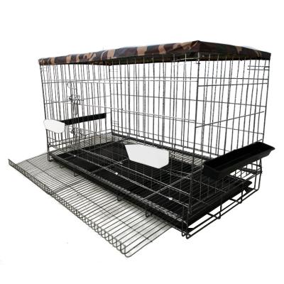 China Breathable Durable High Quality Galvanized Chicken Cages Poultry Farming On Sale for sale