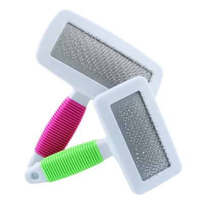 China Viable Wholesale Simple And Convenient Pet Grooming Products For Cats And Dogs Hair Remover Indoor Pet Comb for sale