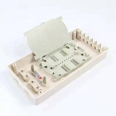 China High Quality Plastic FTTH Terminal Box 12 Core Wall Mount Fiber Optic Box Body Fiber Optic Patch Panel Or Rack Mount for sale