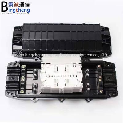 China Fiber Optic Distribution System (FTTH) Good Quality 144 Core Fiber Splice Closure 4 Inlet 4 Outlet Joint Closure for sale