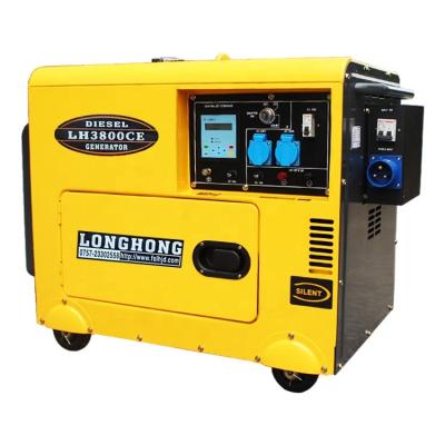 China generators for 4KW5kva forced air cooling small home silent diesel engine 4KW for sale