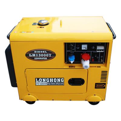 China 10KW 12kva generators for home silent movable with wheels digital silent generator diesel 10KW for sale