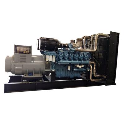 China Factory Direct Selling Price Commonly Used 937.5KVA 750KW Weichai Extended Power Diesel Electronic Speed ​​Regulation Generator Set for sale