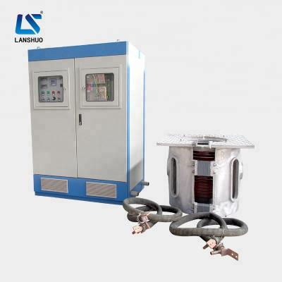 China Metal Melting Induction 400kw Medium Frequency Automatic Melting Furnace For Copper Brass Aluminum for sale