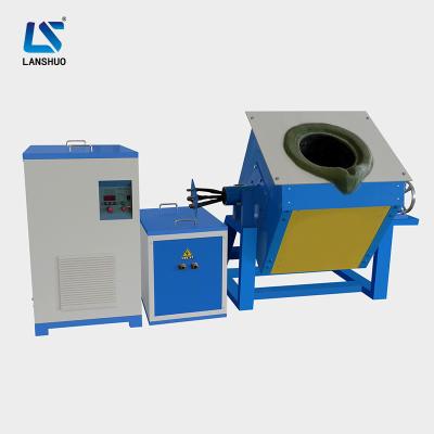 China Iron etc. IGBT Metal Crucible Induction Melting Furnace Copper Steel Aluminum Medium Frequency Copper Melting Furnace small for sale