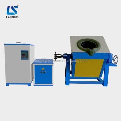 China Hot Selling Induction Melting Furnace Melting Medium Frequency Aluminum Copper Price Etc. metal copper aluminum IGBT gold for sale