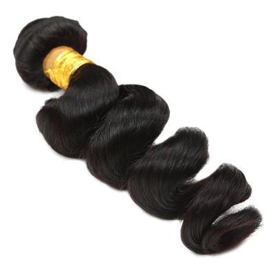 China Chinese Supplier Fashion Loose Unprocessed Loose Wave Hair Bundles Hair Wave Hair Weave Bundles for sale