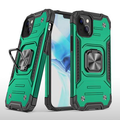 China New Military-grade Shockproof Magnetic Anti-scratch Mobile Phone Cover Shockproof Protective Case For iPhone 13/12 Series for sale