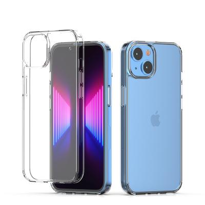 China Clear Transparent Full Cover TPU Acrylic Shockproof Phone Case Shockproof Protection For iPhone 11 12 13 14 pro Max Series for sale