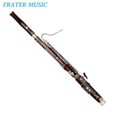 China OEM Wooden Color Bassoon High Grade C Body Colored Wood Tone Bassoon With Nickel Plated Cupronickel Keys (JBSS-110) for sale