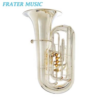 China Professional C Tone 4 Silver Plated Headband + 1 Side Tuba (JTUC-850) 450mm (17-3/4