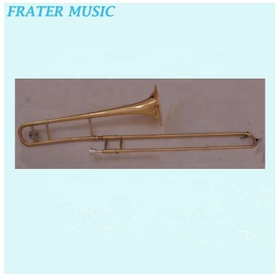 China Gold Lacquer Gold Lacquer/Alto Flat Trombone Bb Key with Gold Brass Bell (JTB-120) for sale