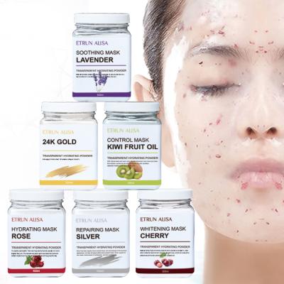 China Natural Cream Jelly Peel Off Mask Moisturizer Moisturizer Set OEM/ODM Rose Lavender Kiwi Aqua Rubber for sale