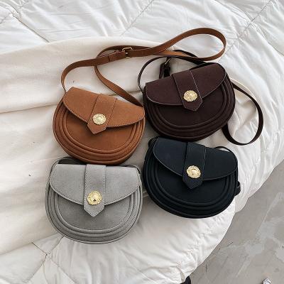 China 2021 Autumn High Quality Saddle Shoulder Messenger Purses Luxury Handbags Bag For Women Bag One Main Femme for sale