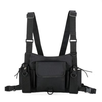 China Water Proof New Trend Function Tactical Chest Bag Walkie Talkie Backpack Strap Chest Bag for sale