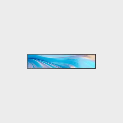 China 43 Inch Bar Type LCD Display 1920*360 LVDS 2000 Nits Display For Taxi for sale