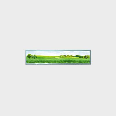 China 19.1 Inch Bar Type Bus Advertising Display 1920*340 LVDS 700nits for sale