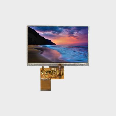 Китай Средний и малый RGB LCD дисплей 5,0 дюйма 800×480 600Nits для портативных устройств продается