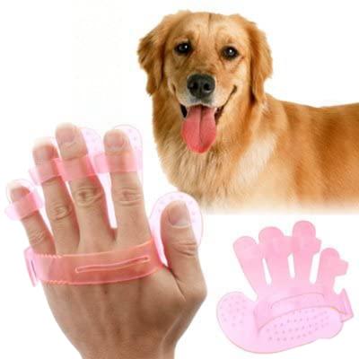 China Amazon Hot Selling Viable Pet Massage Tools Silicone Pet Bath Cleaning Brush Palm Shaped Pet Grooming Supplies for sale